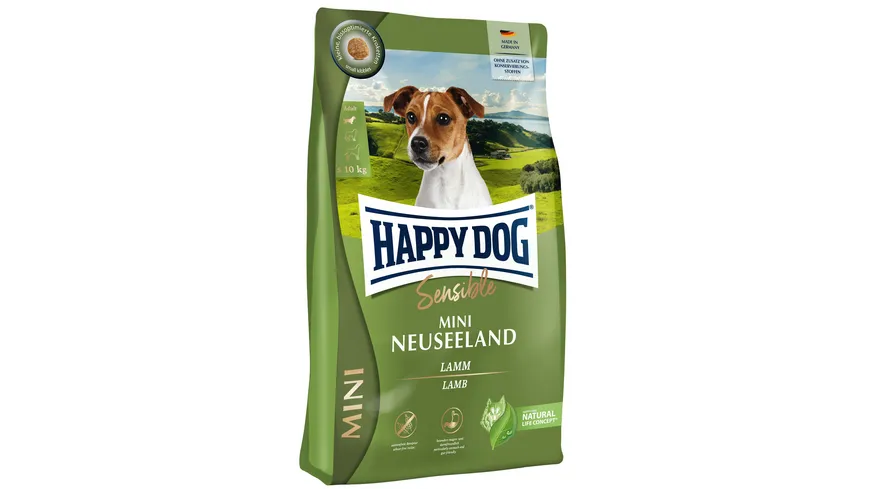 Happy Dog Hundetrockenfutter Sensible Mini Neuseeland 800 g