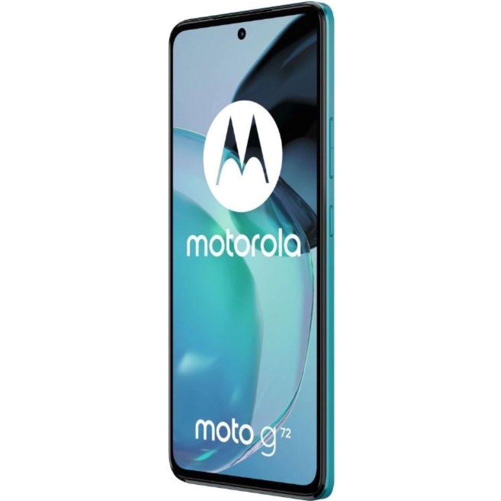 Motorola XT2255-1 Moto G72 128 GB / 8 GB - Smartphone - polar blue Smartphone (6,6 Zoll, 128 GB Speicherplatz)