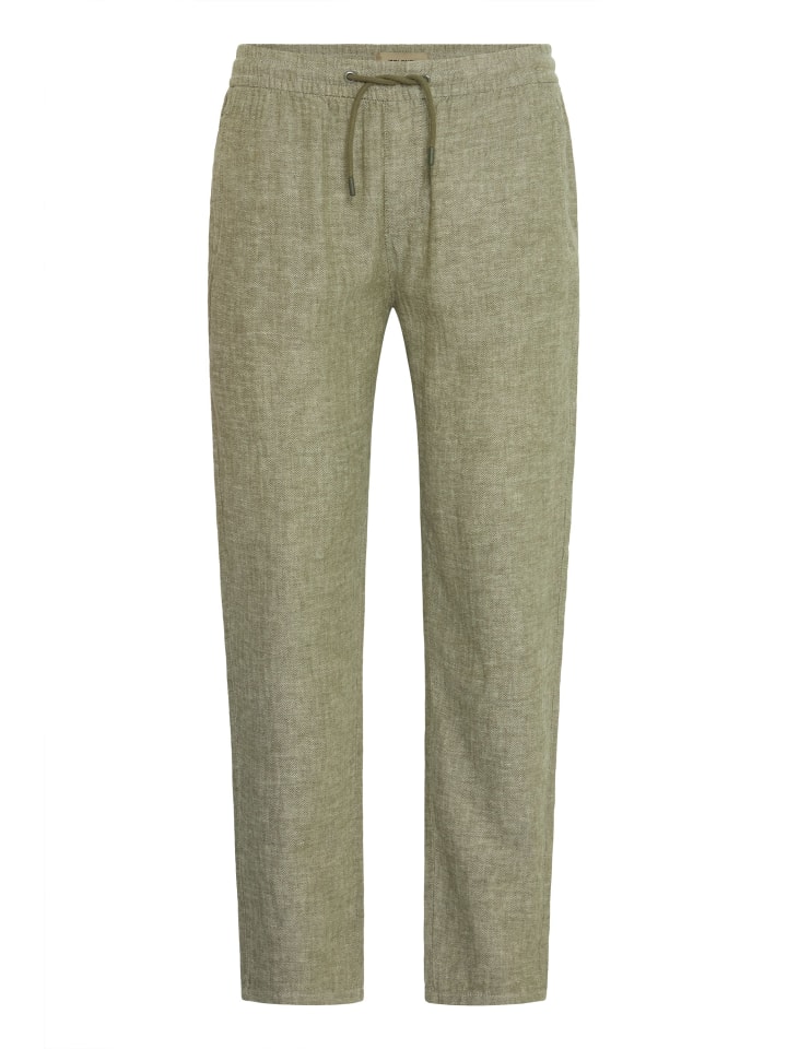BLEND Leinenhose in Grün günstig kaufen