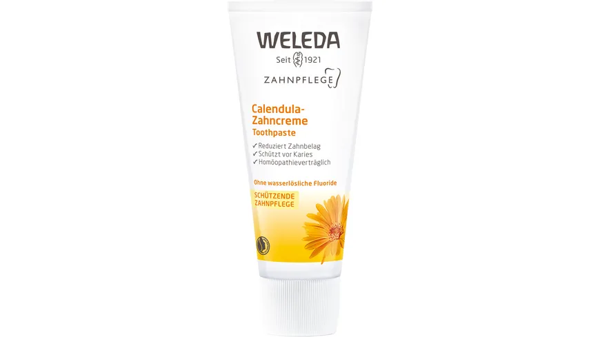 WELEDA ZAHNPFLEGE Calendula-Zahncreme 75 ml