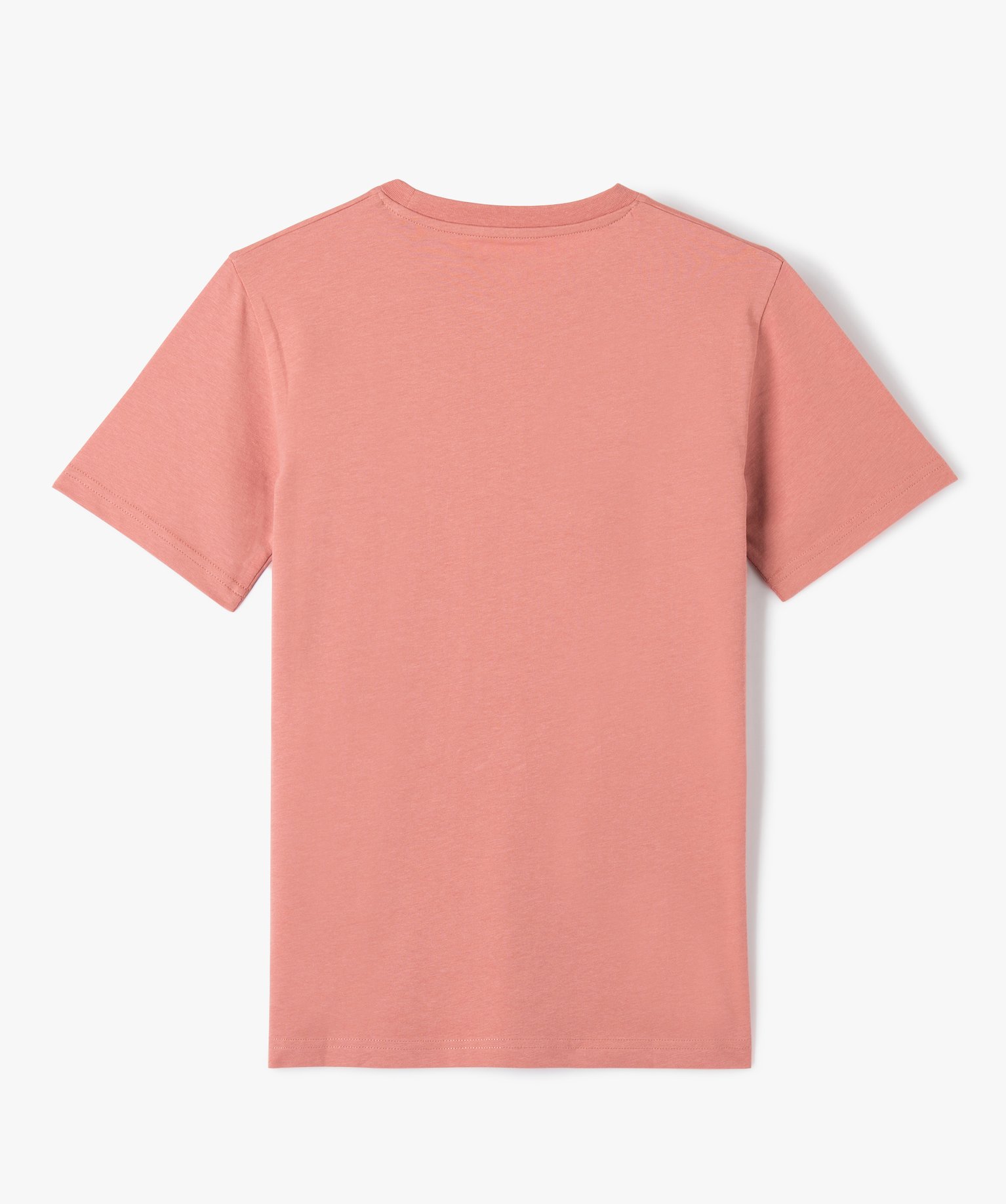 Tee-shirt à manches courtes avec inscriptions US Garçon rose | GEMO