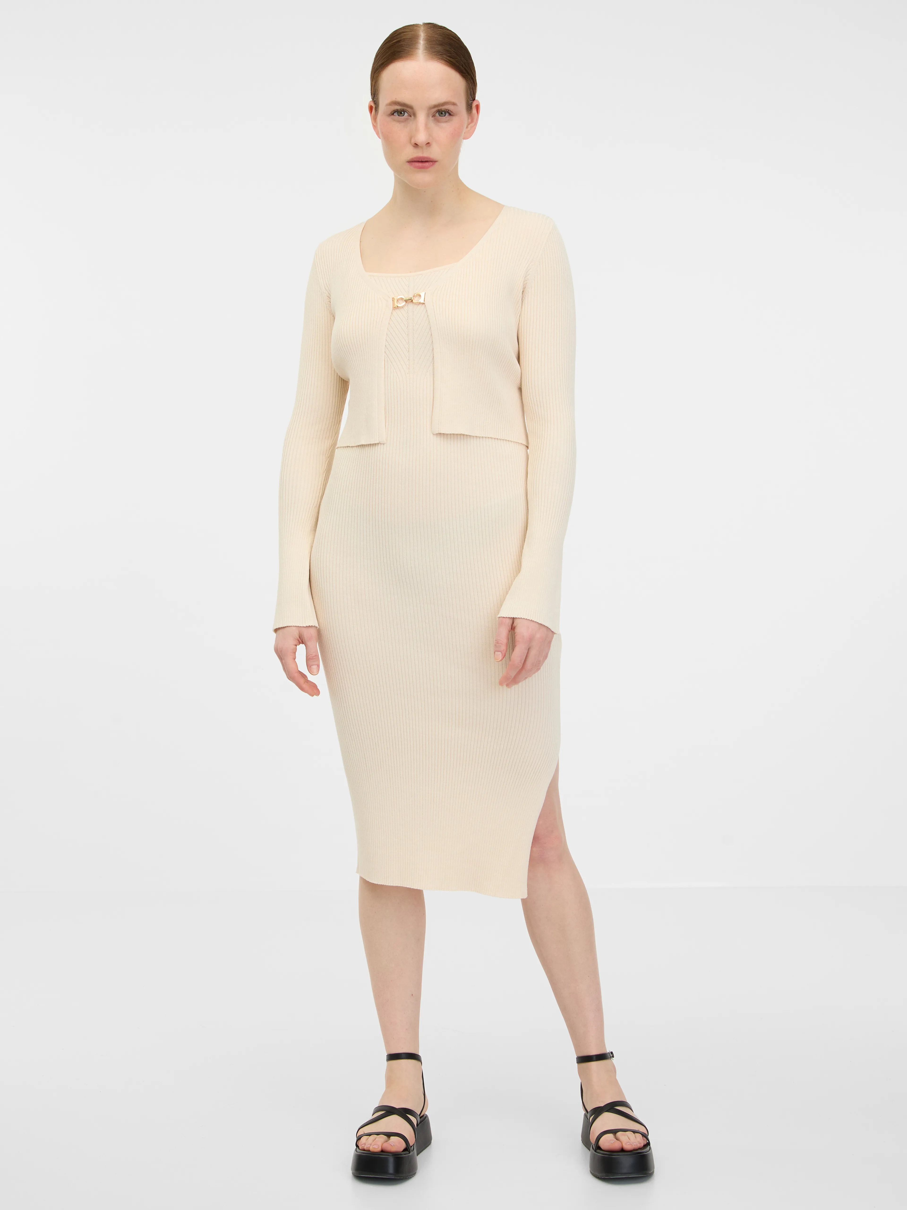 Beige Damen Strickjacke ORSAY