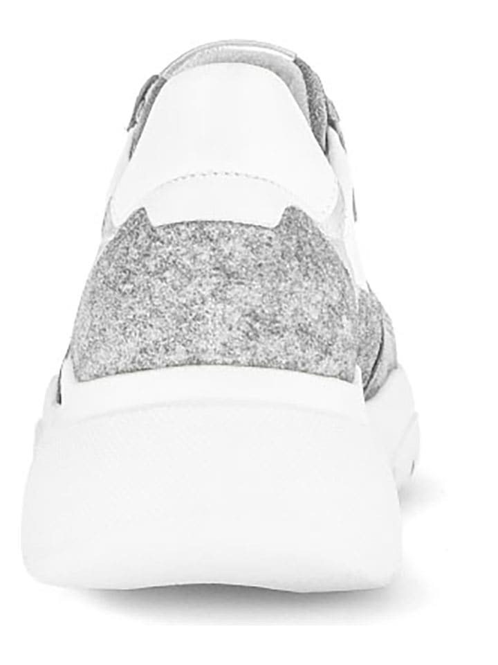 Gabor Sneakers in Weiß/ Grau günstig kaufen