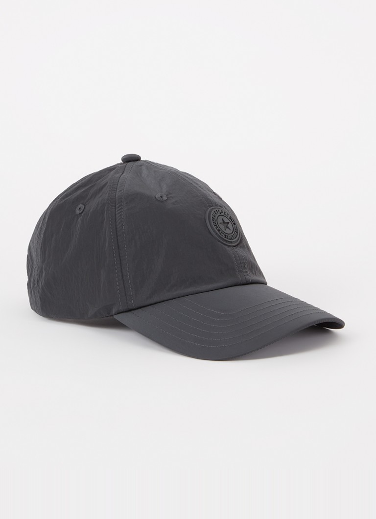 Airforce Waxed Crinkle cap with logo
