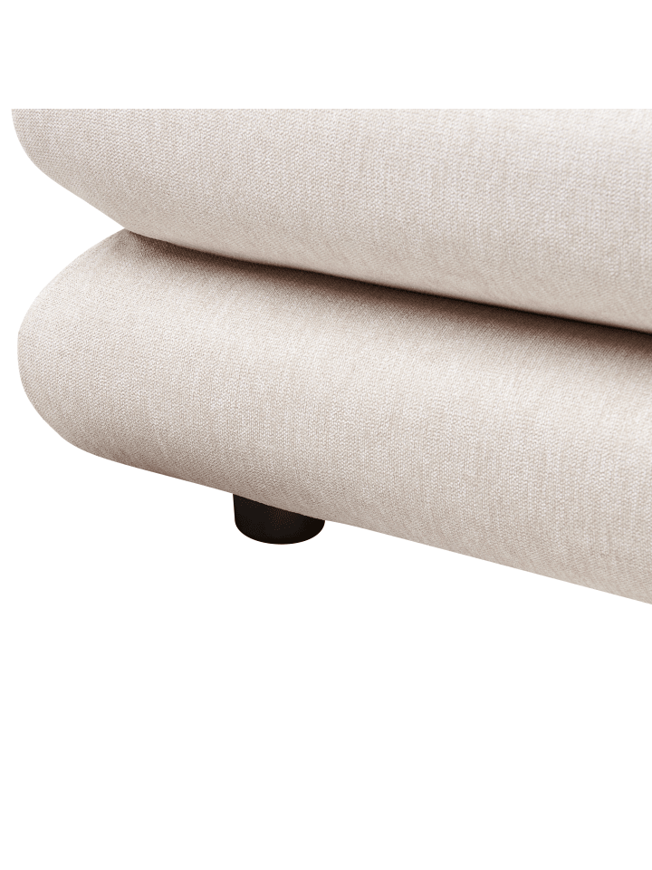 Beliani Doppelbett LAVARDENS in Beige/Schwarz - (W) 181 x (H) 107 x (L) 222 cm günstig kaufen onesize