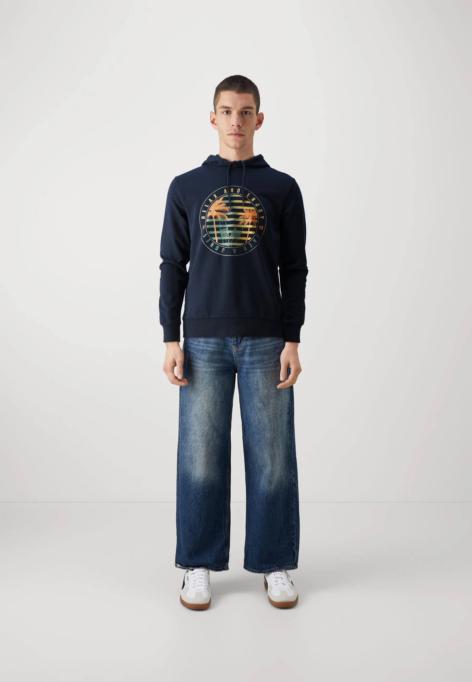 Jack & Jones JJSUMMER VIBE HOOD - Sudadera con capucha