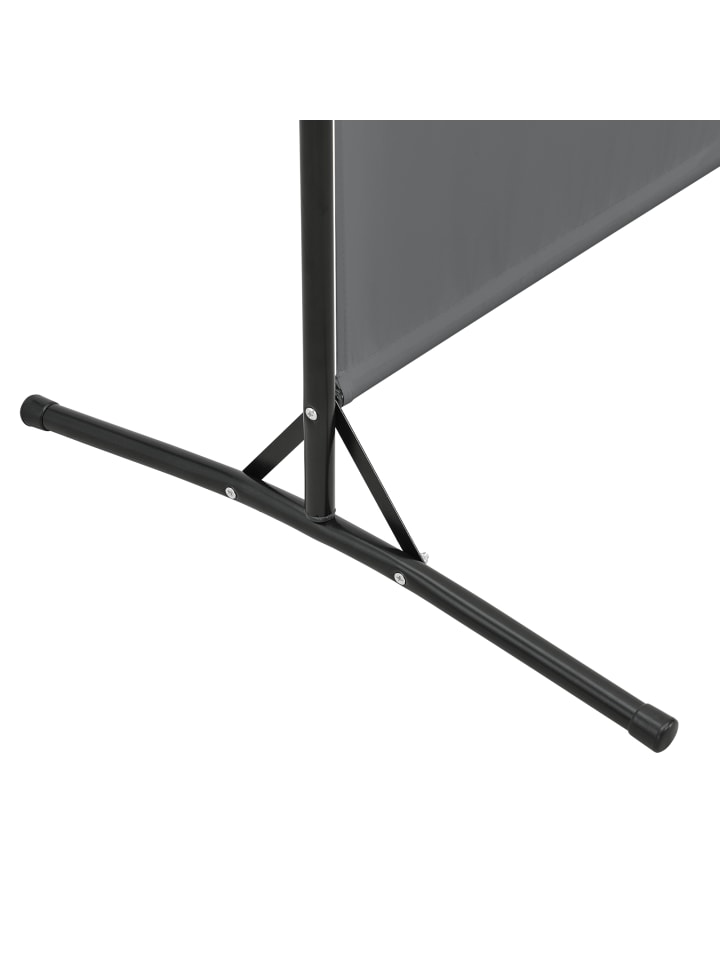 en.casa Raumteiler Tarazona in Grau (H)176cm (B)175cm günstig kaufen onesize