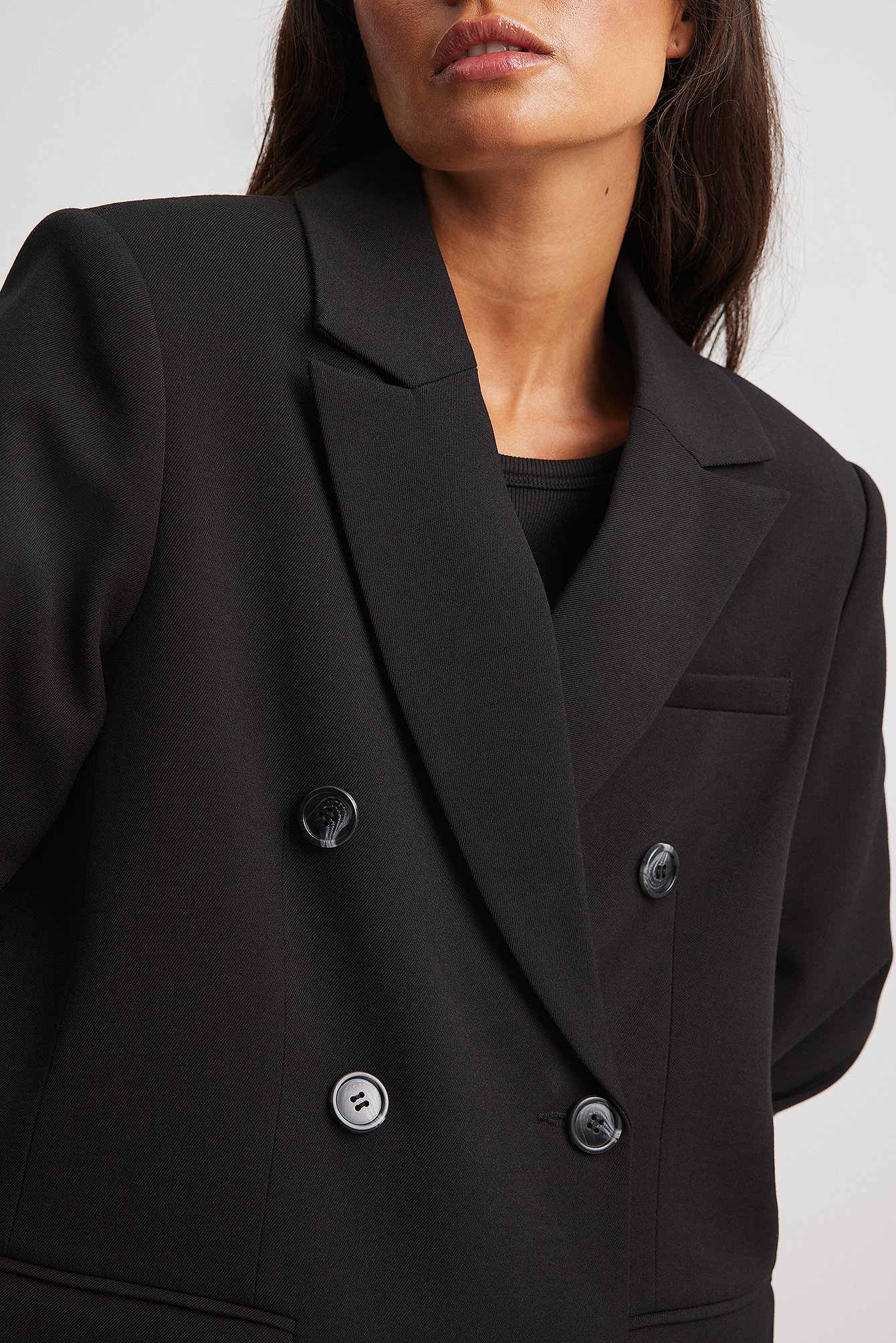 Zweireihige Blazer-Jacke