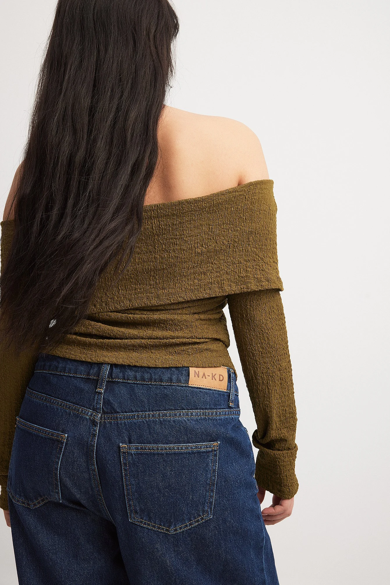 Off Shoulder Structured Top