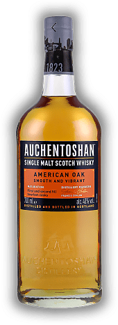 Auchentoshan American Oak Auchentoshan American Oak Vanille und Kokosnuss mit sauberen Noten von Zitrusschalen. 0,7	 Liter - Vol 40%