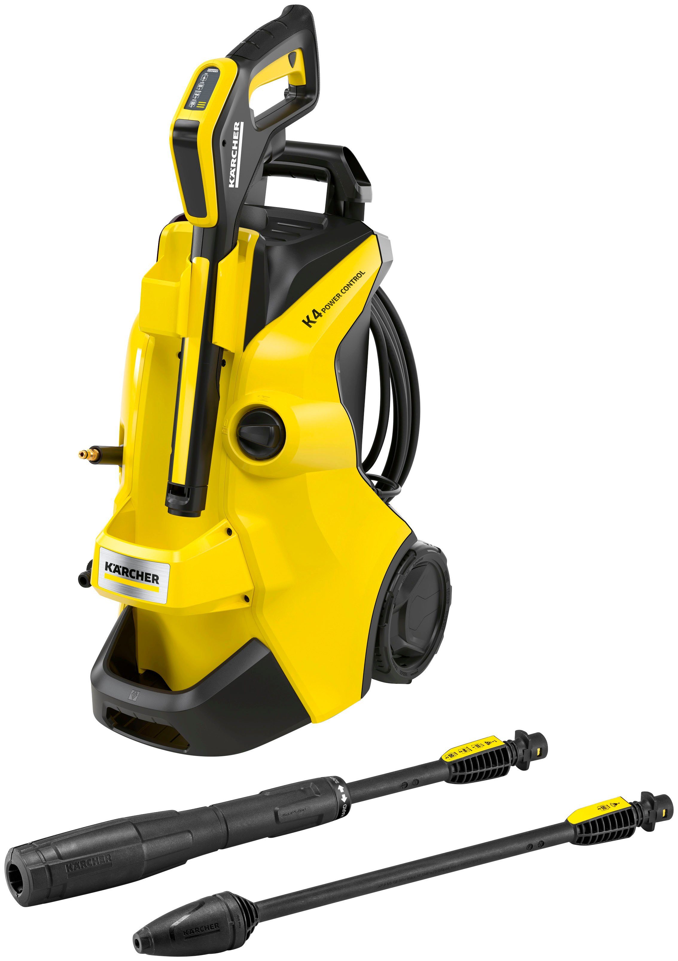 KÄRCHER Hochdruckreiniger K 4 Power Control, Druck max: 130 bar, Fördermenge max: 420 l/h, Quick Connect, Home & Garden App