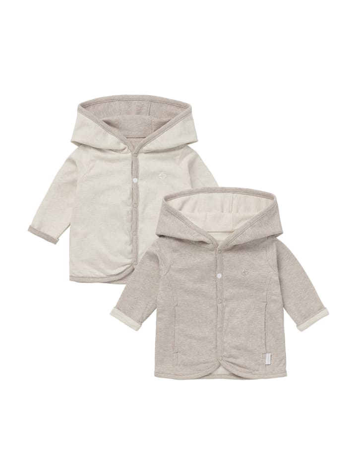 Noppies Strickjacke Bonny - Reversible in Taupe Melange günstig kaufen