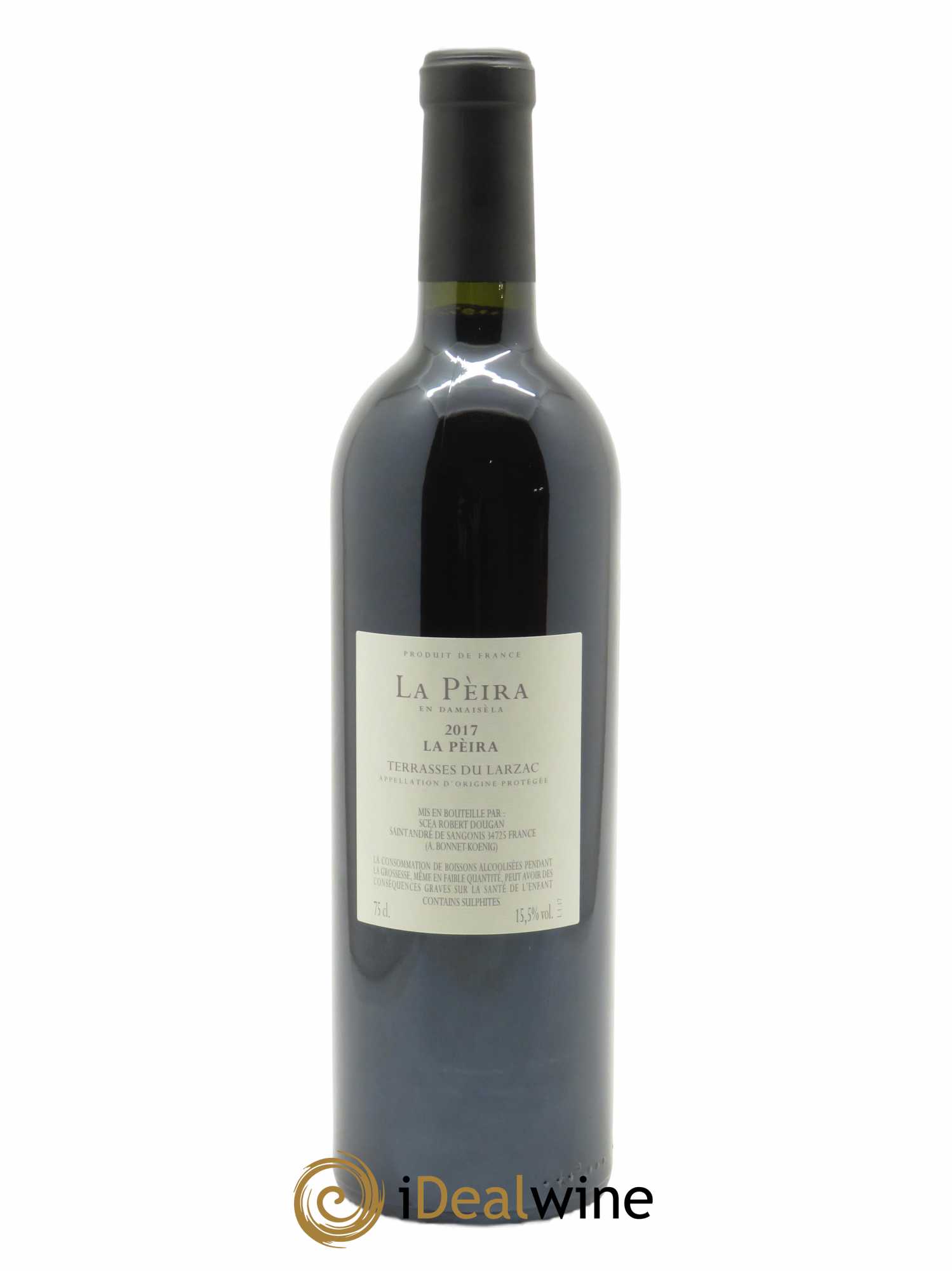 Coteaux du Languedoc - Terrasses du Larzac Domaine de La Pèira en Damaisèla La Pèira Karine Ahton et Robert Dougan  2017 - Lot de 1 Bouteille