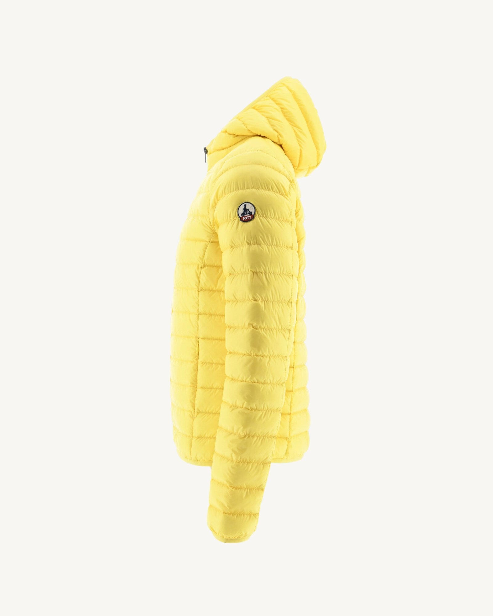 Doudoune légère à capuche Jaune clair Nico