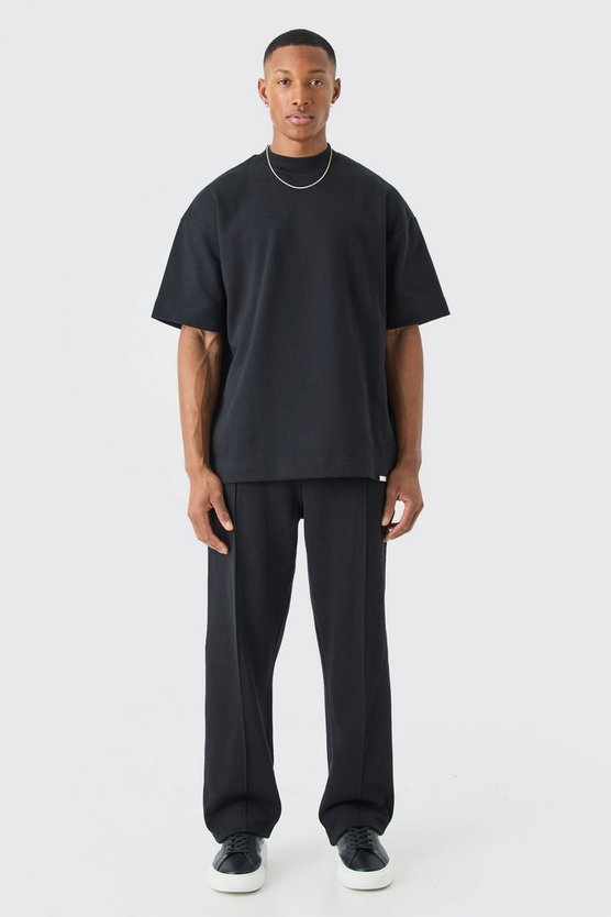 Oversize T-Shirt & lockere Jogginghose
