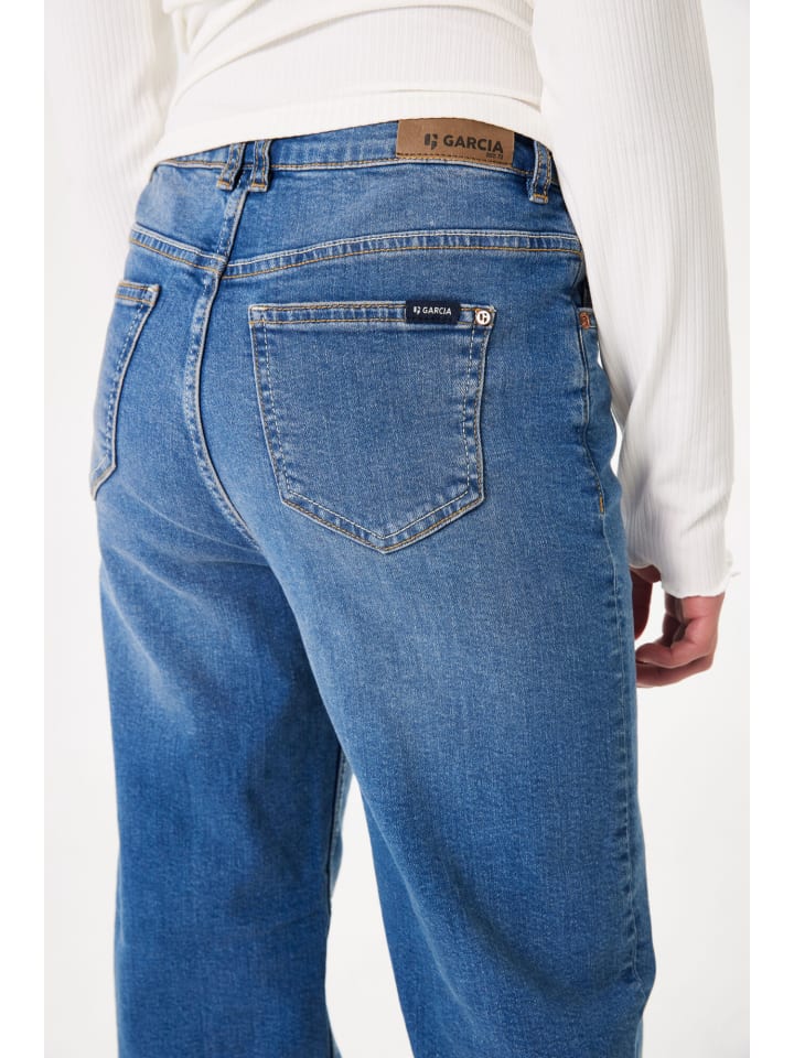 Garcia Straight Jeans Ilvy in dark used günstig kaufen