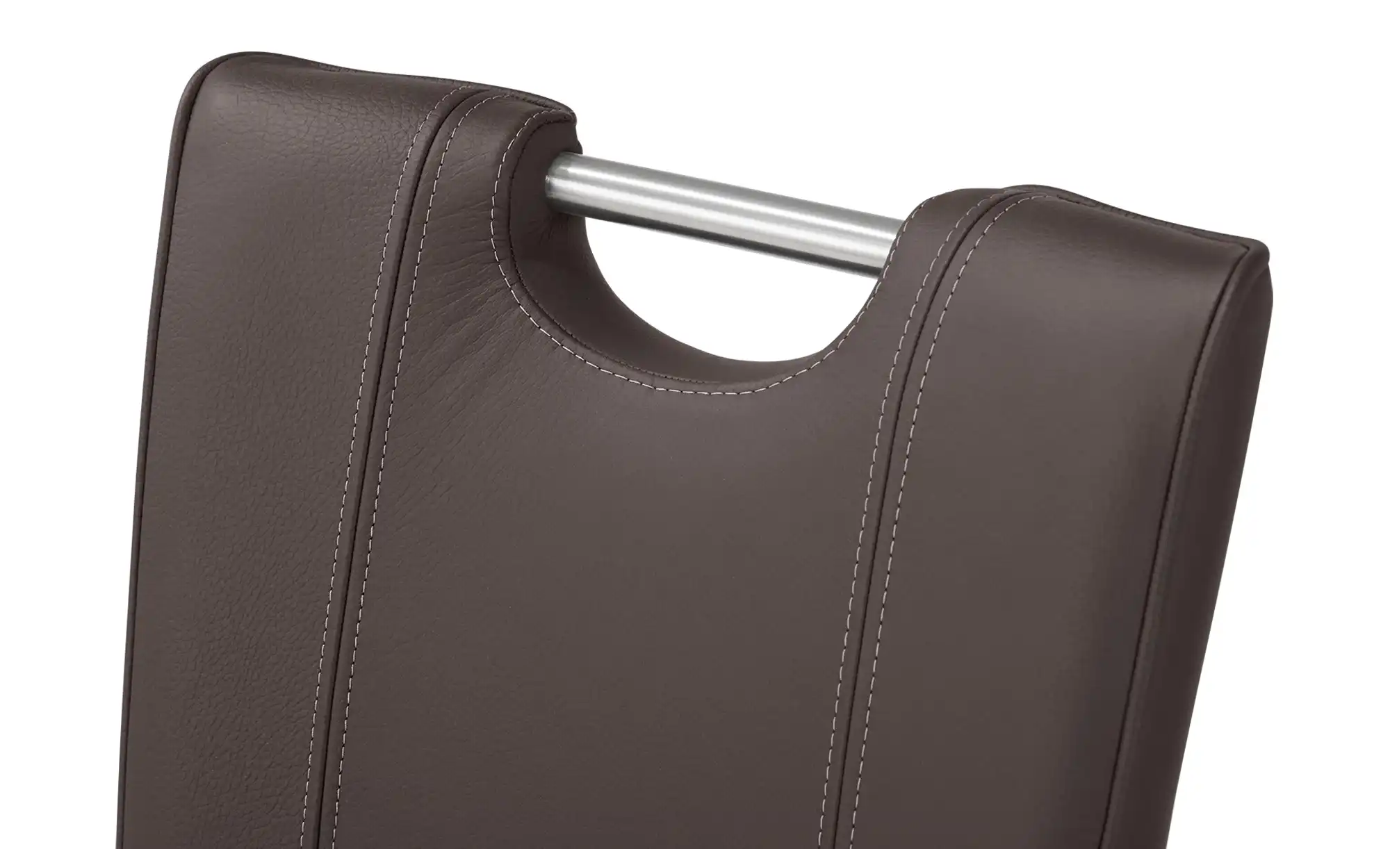 Leder-Schwingstuhl