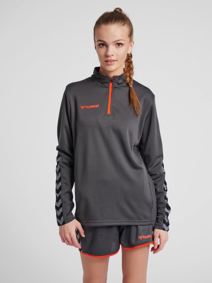 Hummel Hummel Halbreißverschluss Sweatshirt Hmlauthentic Damen in ASPHALT günstig kaufen