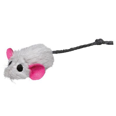 Katzenspielzeug Trixie Plüschmäuse 6er Pack