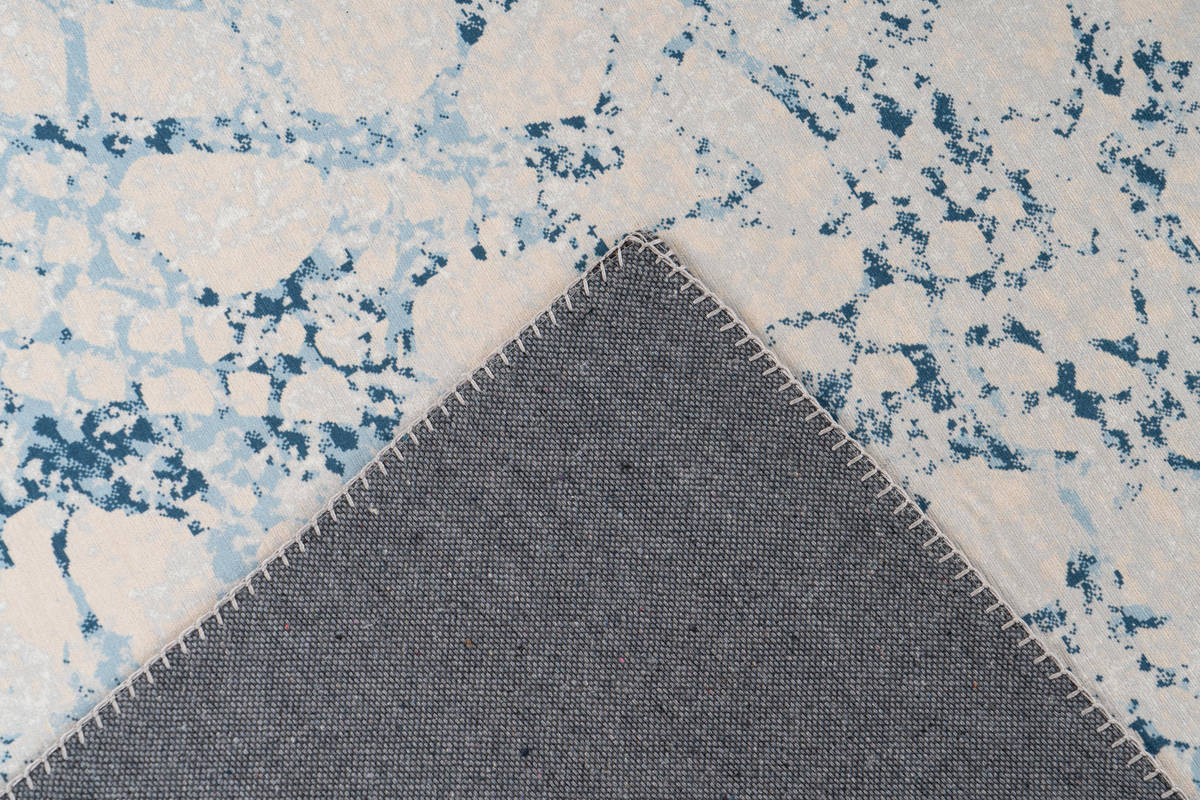 Arte Espina Teppich Creme / Blau 80cm x 150cm