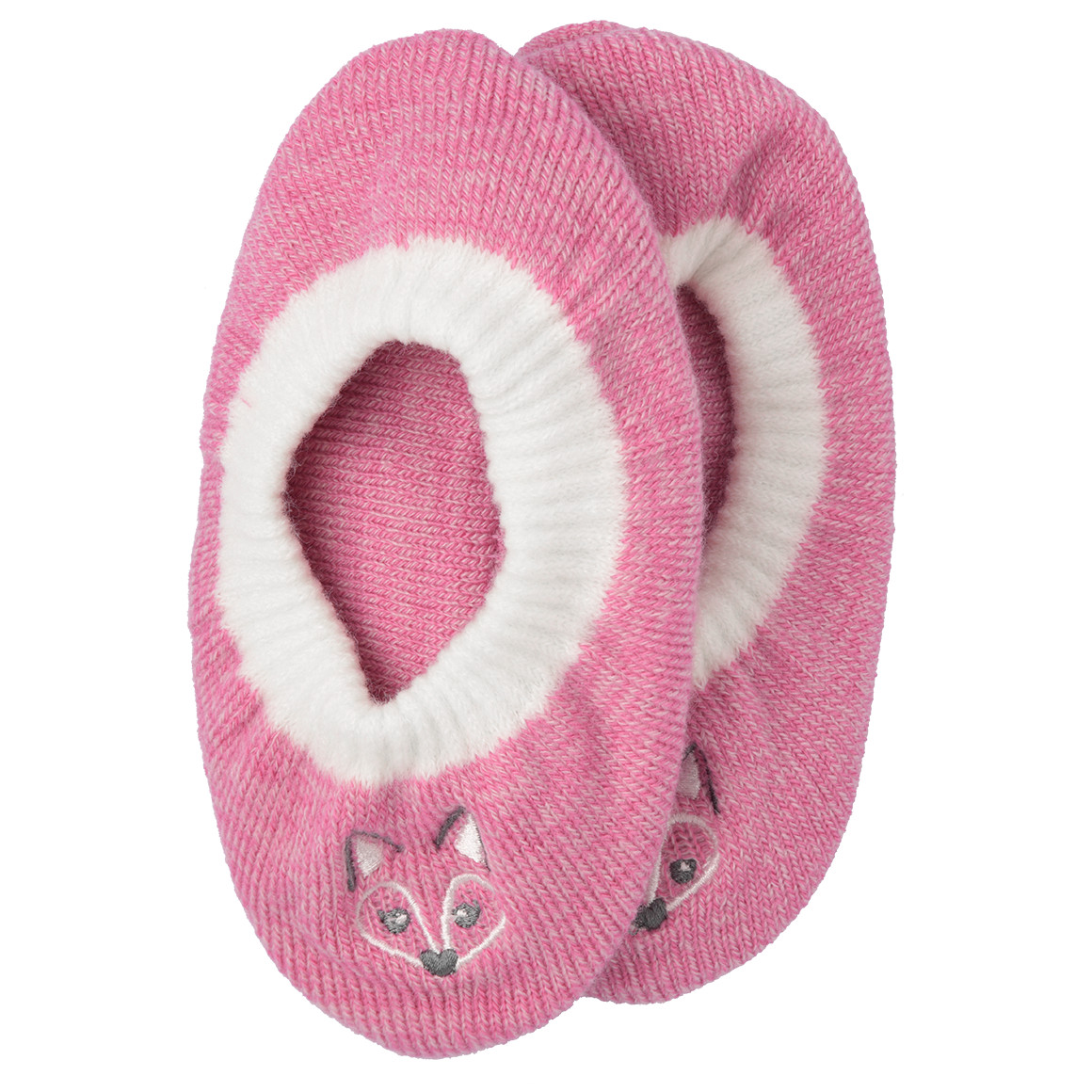 1 Paar Mädchen Stoppersocken mit Fuchs