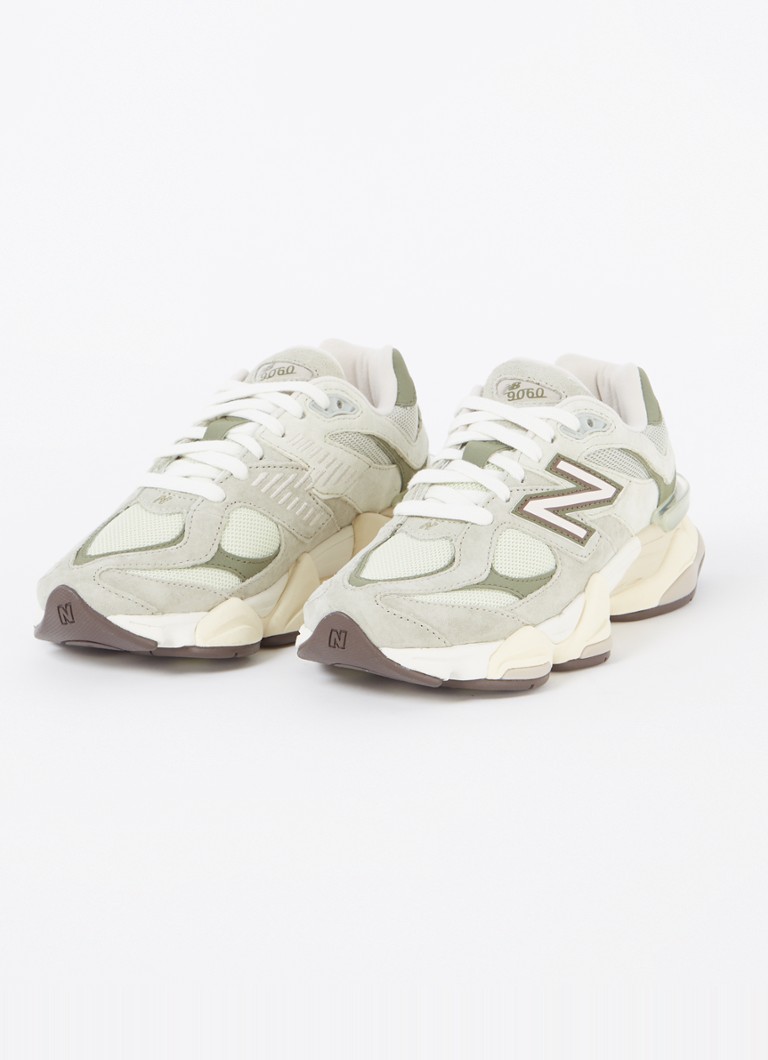 Buty sportowe New Balance 9060 z detalami z siateczki i zamszu