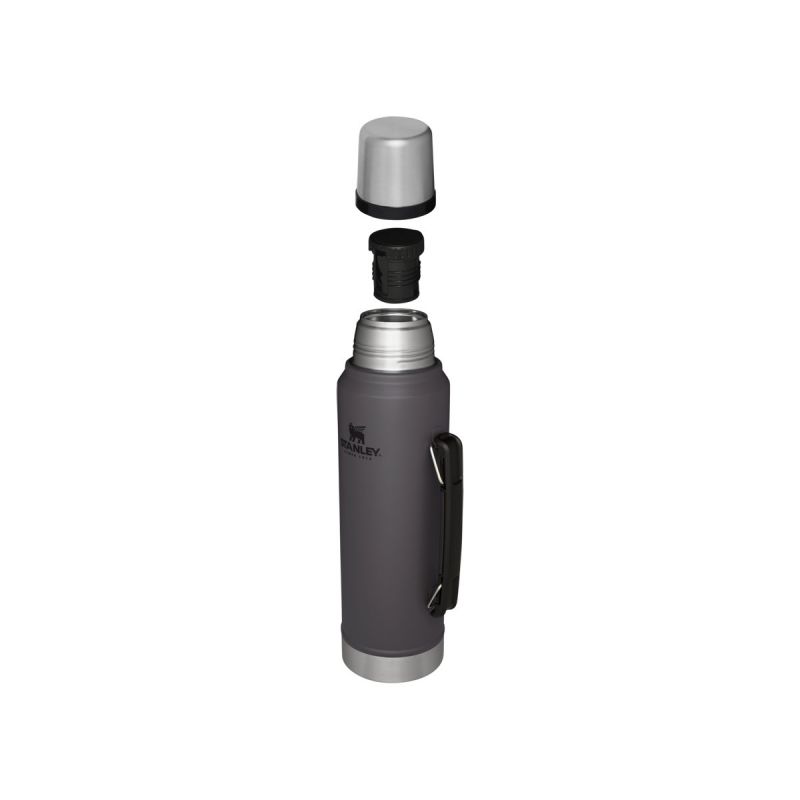 Stanley Thermoflasche, Classic Legendary Bottle 1.1qt \/ 1l  Ash