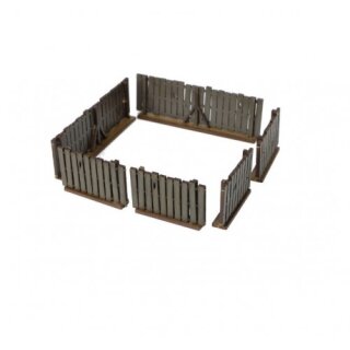Russian Village - Tall Rustic Fence