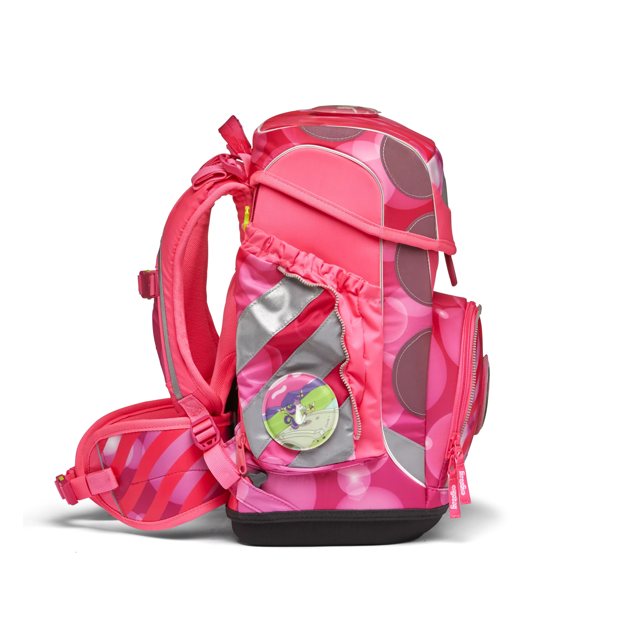 ergobag Schulranzen Set Kuntbärbuntes Einhorn
