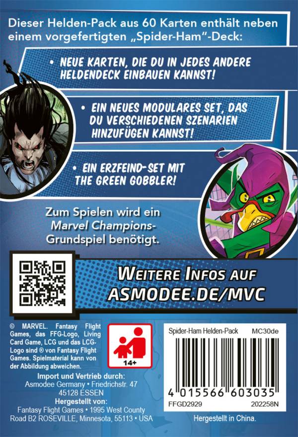 Marvel Champions: Das Kartenspiel – Spider-Ham (Erw.)