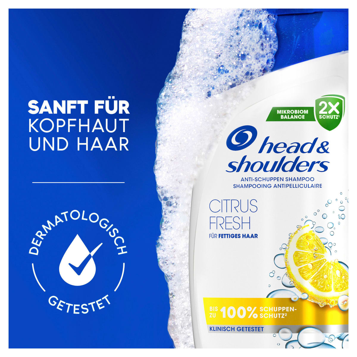 Shampoo Anti-Schuppen Citrus Fresh, 300 ml