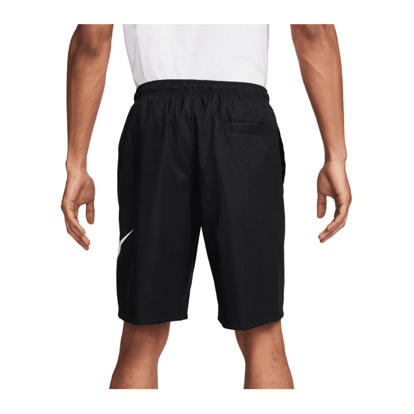 Nike Club Woven Short Schwarz Weiss F010