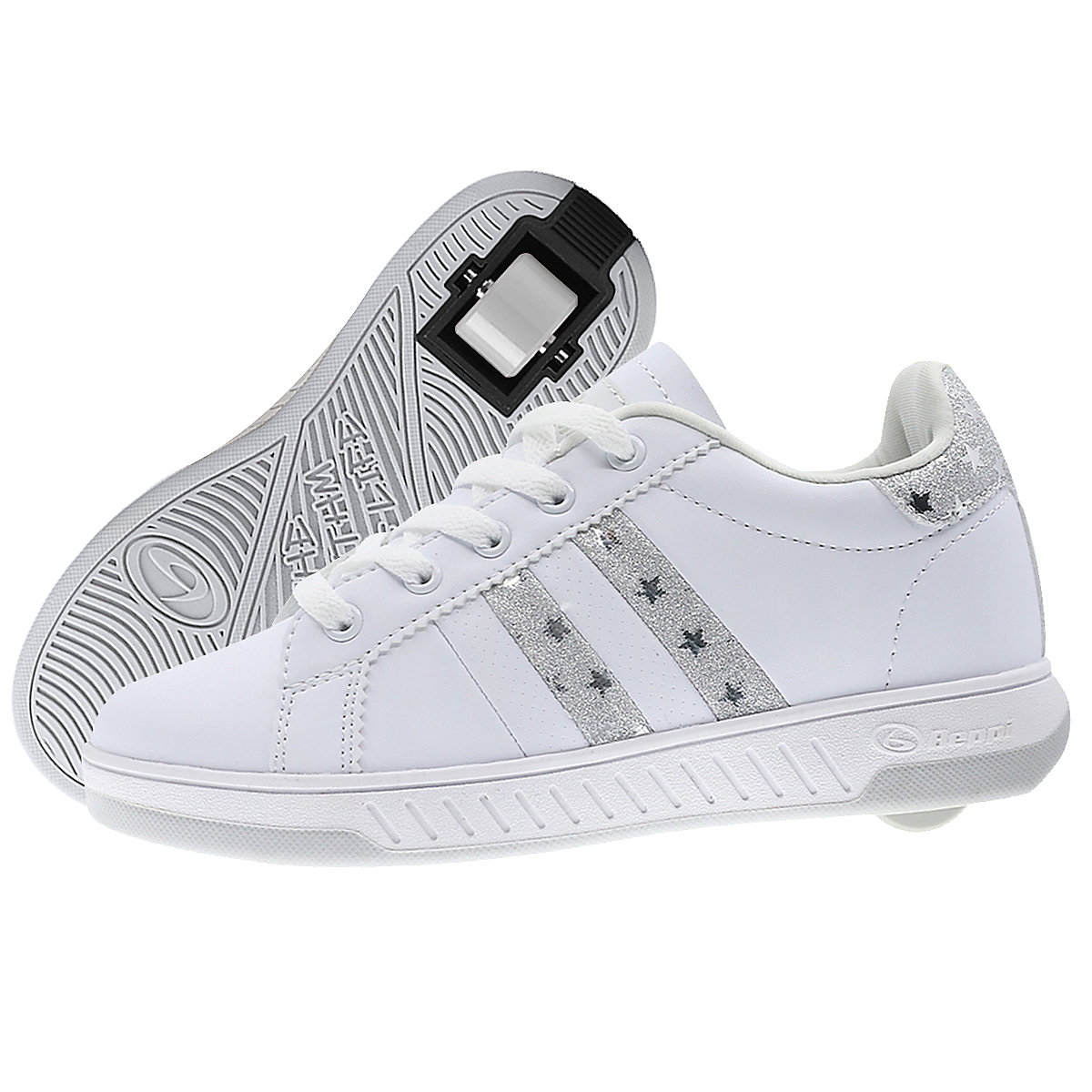 Schuhe mit Rollen 