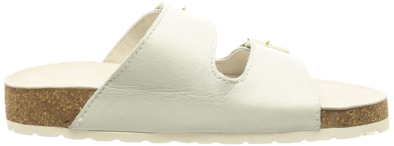BUGATTI Komfort Sandalen weiss