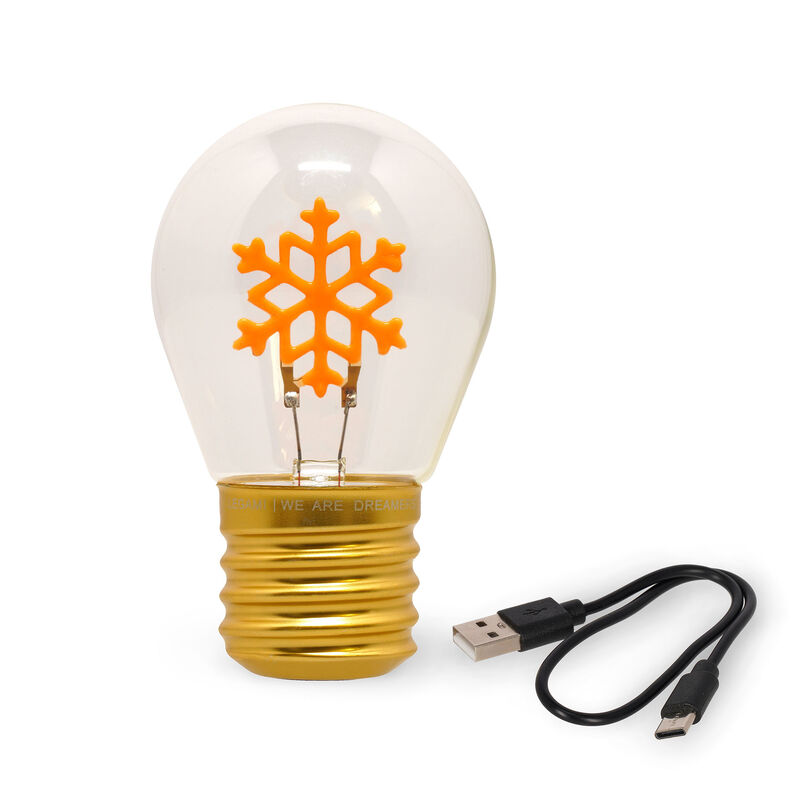 Lámpara de mesa con forma de bombilla - Bulb Fiction