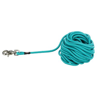 Trixie Schleppleine rund mit Trigger Snap Hook, ozean