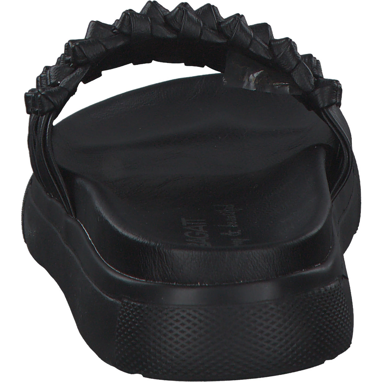 Bagatt Dalia A7596, Plateau-Pantoletten, Damen, black