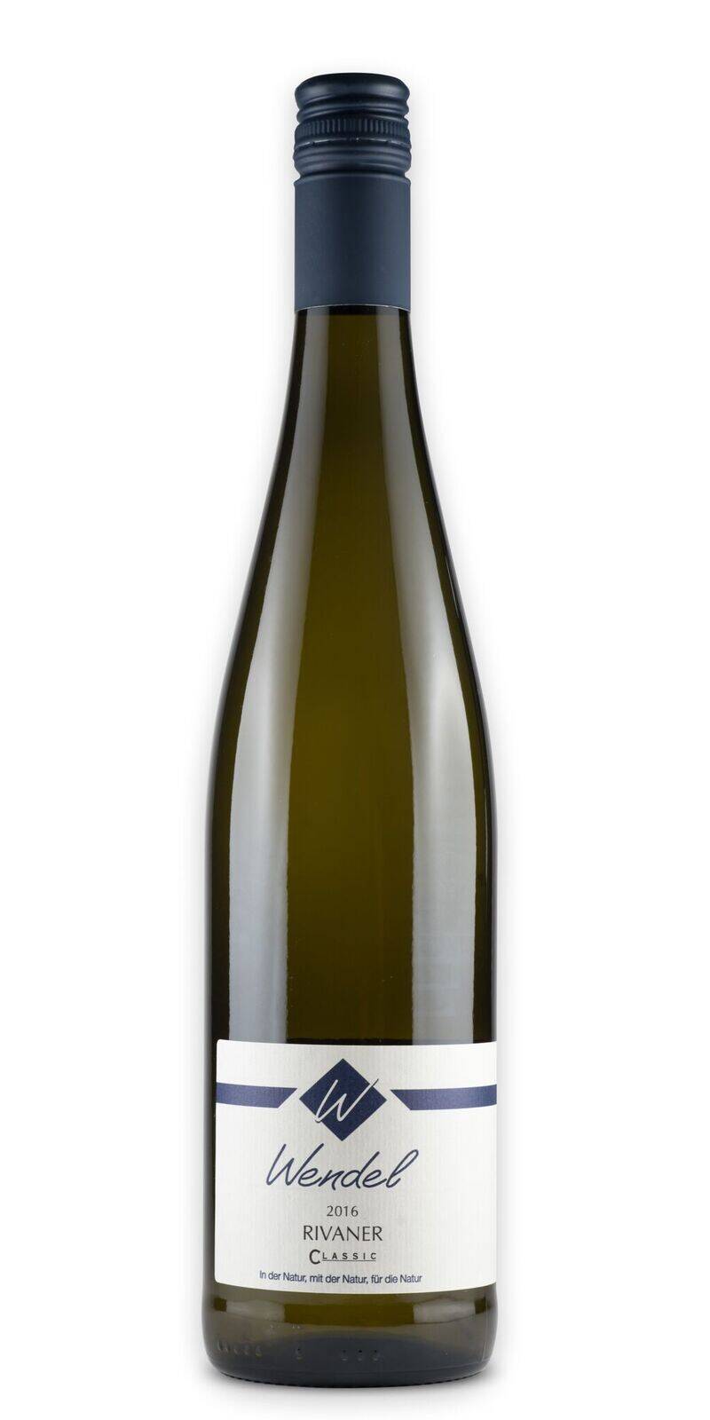 Weingut Klaus und Judith Wendel Rivaner feinherb Bio 2022