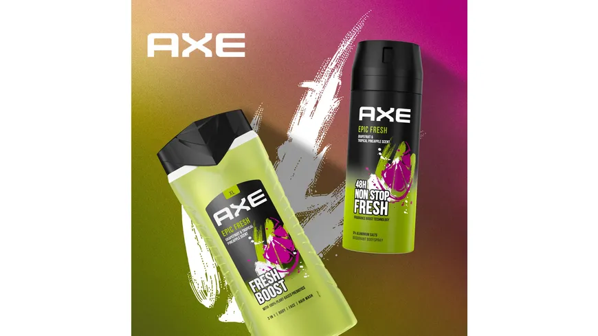 Axe Epic Fresh 3in1 Duschgel 400 ml