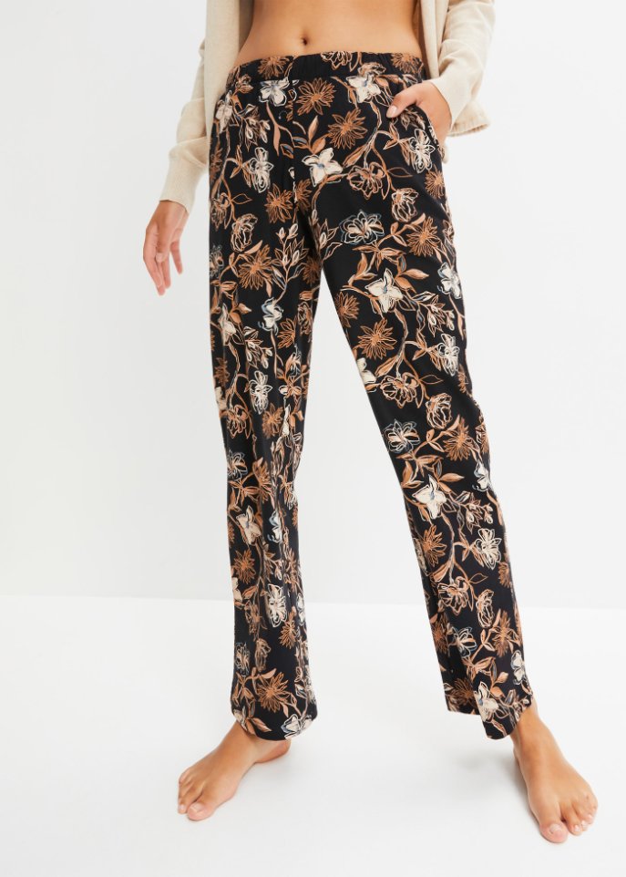 Pyjamahose mit Eingriffstaschen