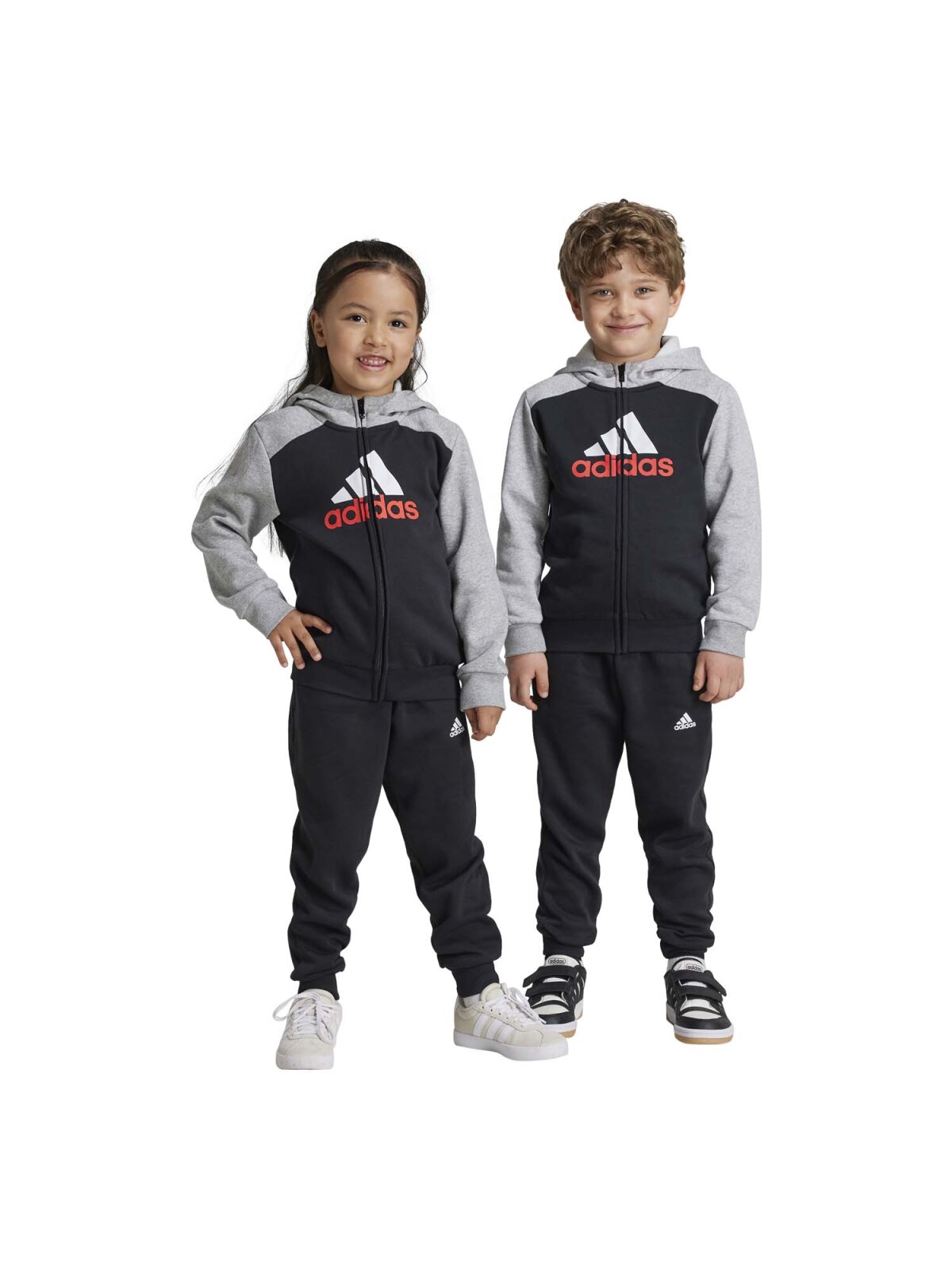 Adidas Essentials Trainingsanzug Kinder grau