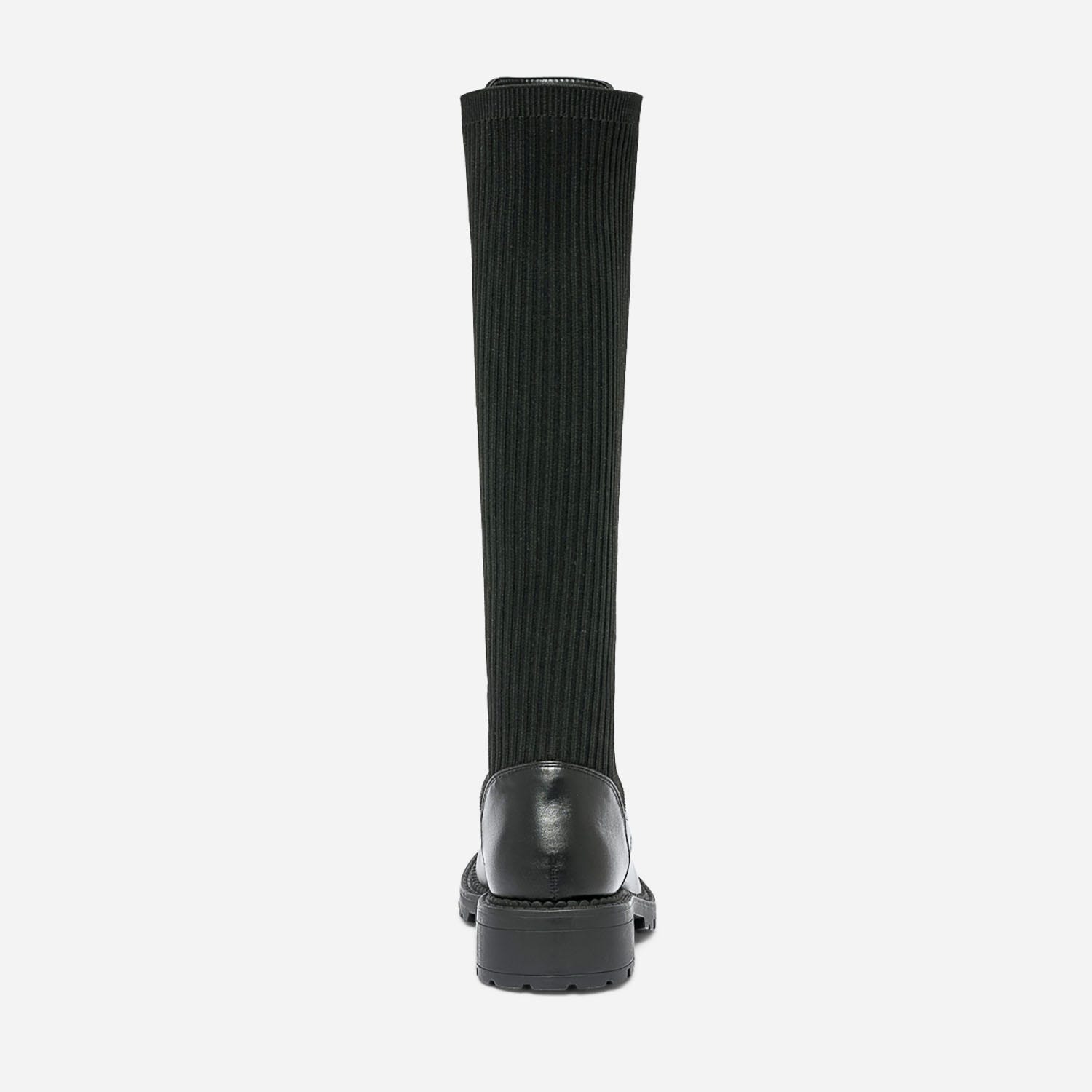 Botte-chaussette TEXTO noire