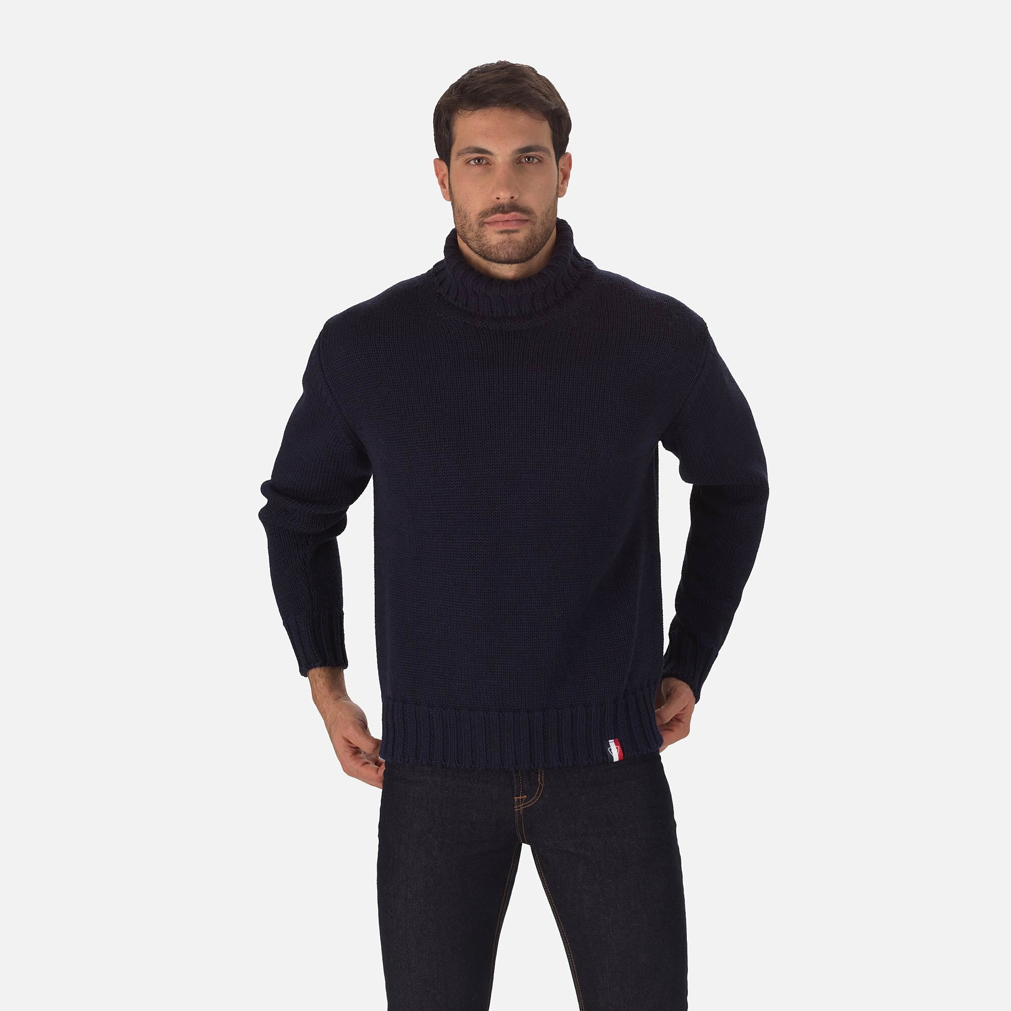 Pull Over en maille à col roulé