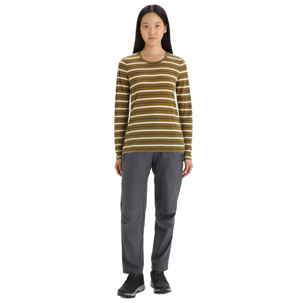 W WAVE LS TEE STRIPE Damen - Langarmshirt
