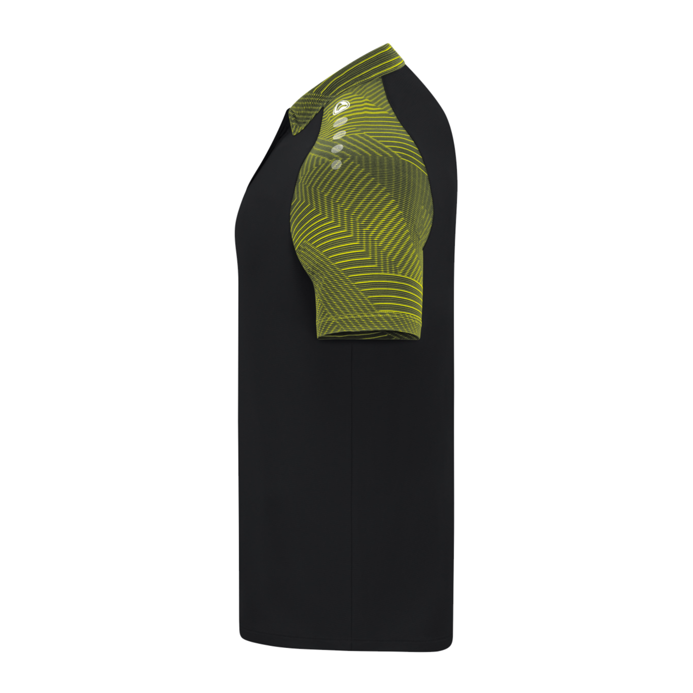 JAKO Performance Polo Kids Schwarz Gelb F808