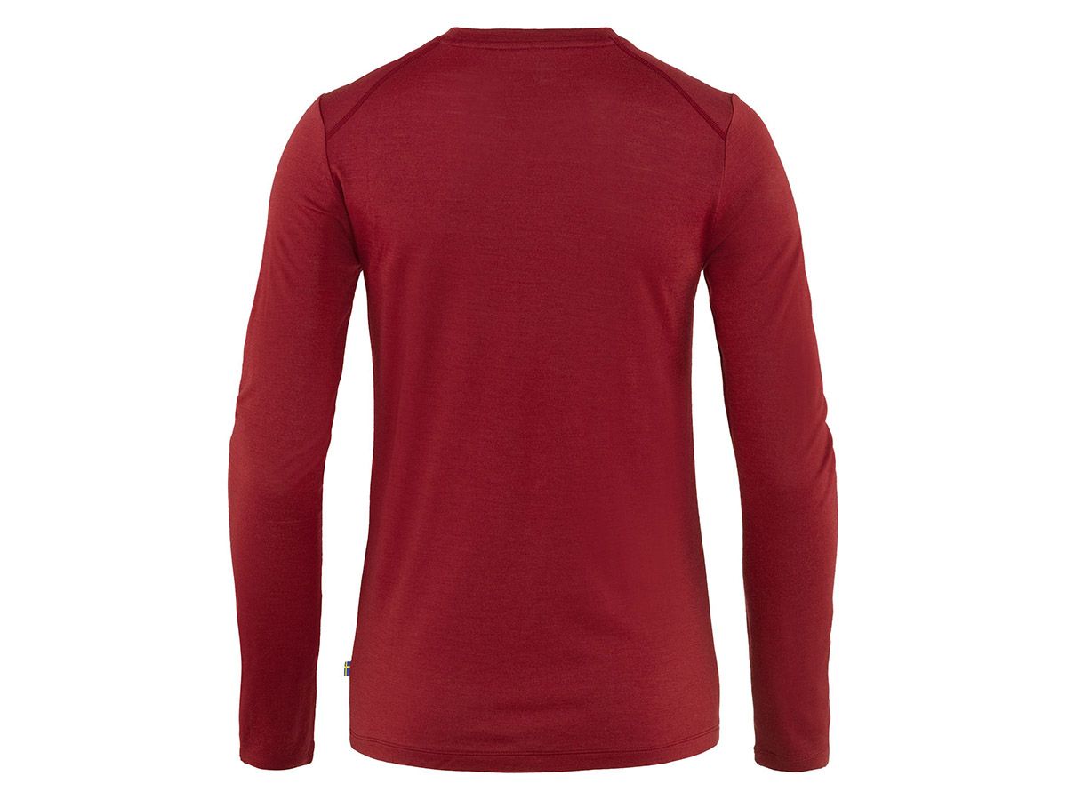 Fjällraven Abisko Wool LS Pomegranate Red Damen Shirt