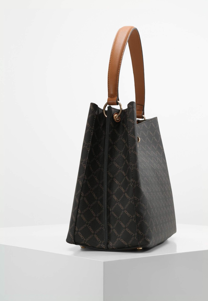 L. CREDI Handtaschen braun
