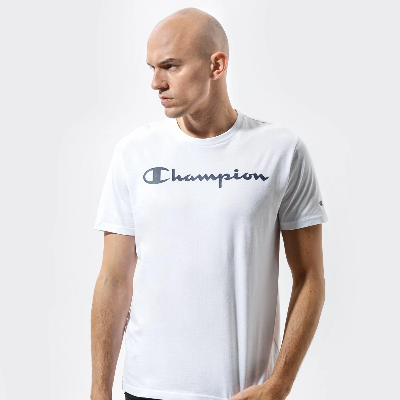 CHAMPION T-SHIRT CREWNECK T-SHIRT Weiß