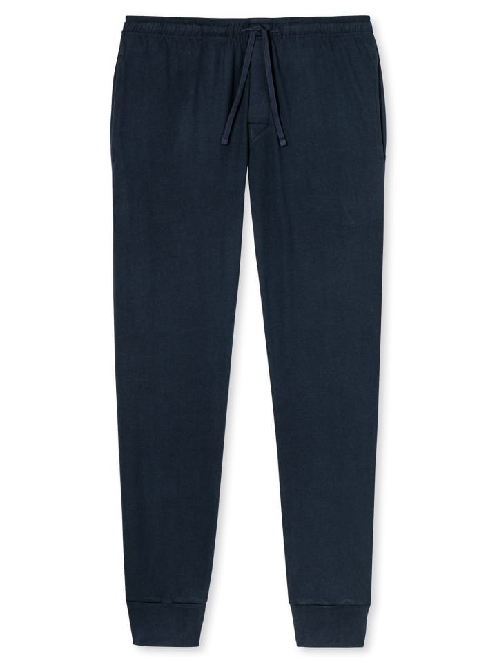 Schiesser Pyjamahose Dark Blue in Dunkelblau günstig kaufen