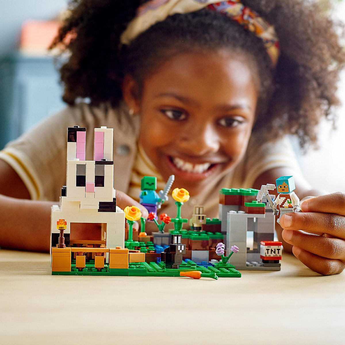 LEGO® Minecraft 21181 Die Kaninchenranch